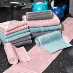 Khăn Thể Thao Soft Touch Hàn Quốc Hometraining – Sợi Tre Mềm Mại, Kháng Khuẩn, Thấm Hút Tốt