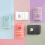 Khăn Tắm Thêu Trái Tim Kitch – Khăn Soft Touch 40x80cm Chuẩn Hàn – Mềm Mại, An Toàn Cho Da - Ảnh 6