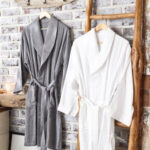 Áo choàng tắm HÀN QUỐC SOFT TOUCH cao cấp 30s, 100% cotton mềm mại, thấm hút tốt và nhanh khô - Ảnh 4