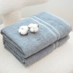 Khăn Tắm Gội Soft Touch Hàn Quốc Double Face 40x80cm - Chất Liệu Sọi 40s/CM Cao Cấp, Thấm Hút Tốt - Ảnh 3