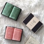 Combo 2 Khăn Lau Mặt, Khăn Tay Loof Hand 34x34cm - 65gr 100% Cotton Mềm Mại, Bông Dày, Thấm Hút Tốt - Ảnh 4