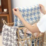 Khăn Bông Tắm, Gội Cỡ Nhỏ 36x80cm Hound Tooth Cao Cấp Chính Hãng Soft Touch, Chất Liệu Sợi 40S Bông Mềm,Thấm Hút Tốt - Ảnh 4