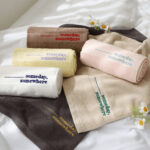 Khăn Tắm Moment Chuẩn Hàn Quốc Soft Touch  – Thấm Hút Tốt, Siêu Mềm, Size 40x80 cm, Không Xù Lông