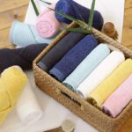 Khăn Gội Đầu Soft Touch Hàn Quốc Bamboo Silkry 180g, 40x80cm - 100% Sợi Tre Mềm Mại, Thấm Hút Tốt - Ảnh 5