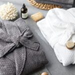 Áo choàng tắm HÀN QUỐC SOFT TOUCH cao cấp, 100% cotton sợi 40s, thấm hút TỐT, an toàn cho da - Ảnh 6