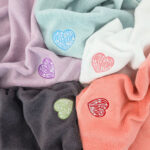 Khăn Tắm Thêu Trái Tim Kitch – Khăn Soft Touch 40x80cm Chuẩn Hàn – Mềm Mại, An Toàn Cho Da - Ảnh 2