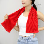 Khăn Thể Thao Hàn Quốc Banbamboo Soft Touch - 100% Cotton Mềm Mại, Thấm Hút Mồ Hôi Và Kháng Khuẩn Tốt - Ảnh 4