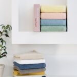 Khăn Tắm Gội Basic Siêu Mềm 40x80cm Chính Hãng Soft Touch 100% Cotton Thấm Hút Tốt, Dịu Nhẹ Cho Da - Ảnh 6