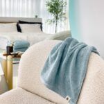 Khăn Tắm, Gội HÀN QUỐC bông dày SOFT TOUCH BREEZE 40x80CM, 100% cotton sợi 40S, thấm hút TỐT - Ảnh 5