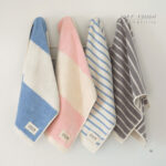 [NEW] Khăn Tắm, Gội Hàn Quốc 40S Cao Cấp Modern - Simple Stripe 40x80cm Chính Hãng Soft Touch, Bông Mềm Thấm Hút Cực Tốt