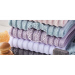 Khăn Tắm Siêu Mềm Soft Touch Hàn Quốc, Khăn Mặt Cotton Pure 34x75 – 70x135cm Mềm Mại, Thấm Hút Tốt - Ảnh 4