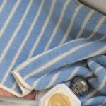 [NEW] Khăn Tắm, Gội Hàn Quốc 40S Cao Cấp Modern - Simple Stripe 40x80cm Chính Hãng Soft Touch, Bông Mềm Thấm Hút Cực Tốt - Ảnh 3