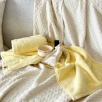 Khăn Tắm, Gội HÀN QUỐC bông dày SOFT TOUCH BREEZE 40x80CM, 100% cotton sợi 40S, thấm hút TỐT - Ảnh 6