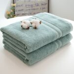 Khăn Tắm Gội Soft Touch Hàn Quốc Double Face 40x80cm - Chất Liệu Sọi 40s/CM Cao Cấp, Thấm Hút Tốt - Ảnh 4