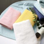 Khăn Gội Đầu Soft Touch Hàn Quốc Bamboo Silkry 180g, 40x80cm - 100% Sợi Tre Mềm Mại, Thấm Hút Tốt - Ảnh 2