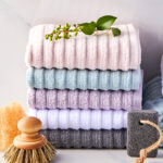 Khăn Tắm Siêu Mềm Soft Touch Hàn Quốc, Khăn Mặt Cotton Pure 34x75 – 70x135cm Mềm Mại, Thấm Hút Tốt