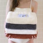 Khăn Tắm Cao Cấp Soft Touch Hàn Quốc 40s Count Bath 70x135CM - Chất Cotton Mềm Mại, Thấm Hút Tốt - Ảnh 4