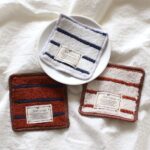 Tea Coaster Decor Bàn Trà, Phong Cách Hàn Quốc - Chất Liệu 100% Cotton, Thấm Hút Cực Tốt