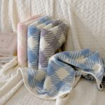 Khăn Bông Tắm, Gội Cỡ Nhỏ SHEPHERD CHECK Cao Cấp 36x80CM, Cotton 40S Mềm Mại, Bông Dày, Thấm Hút Tốt - Ảnh 4