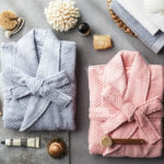 Áo choàng tắm HÀN QUỐC SOFT TOUCH cao cấp, 100% cotton sợi 40s, thấm hút TỐT, an toàn cho da