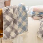 Khăn Bông Tắm, Gội Cỡ Nhỏ SHEPHERD CHECK Cao Cấp 36x80CM, Cotton 40S Mềm Mại, Bông Dày, Thấm Hút Tốt - Ảnh 2